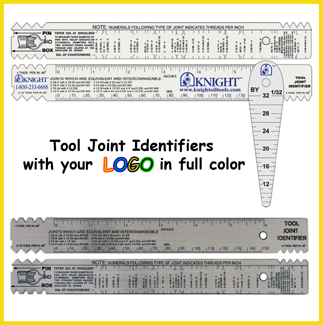 Promotional Tool Joint Identifiers with Logo