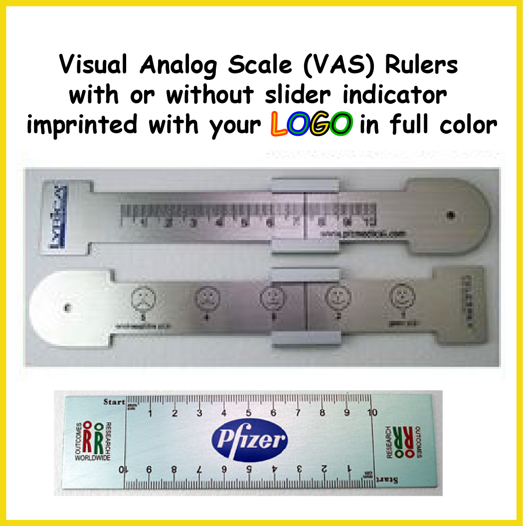 Promotional VAS Rulers with a Logo